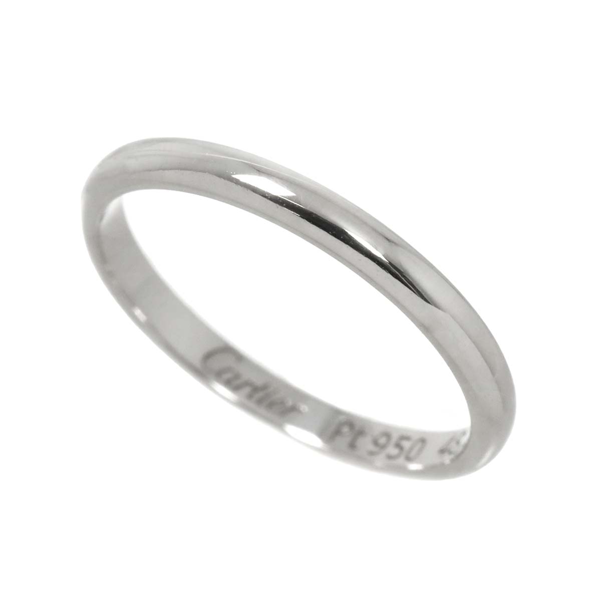 Classic Ring Platinum Size48 4.5(US)