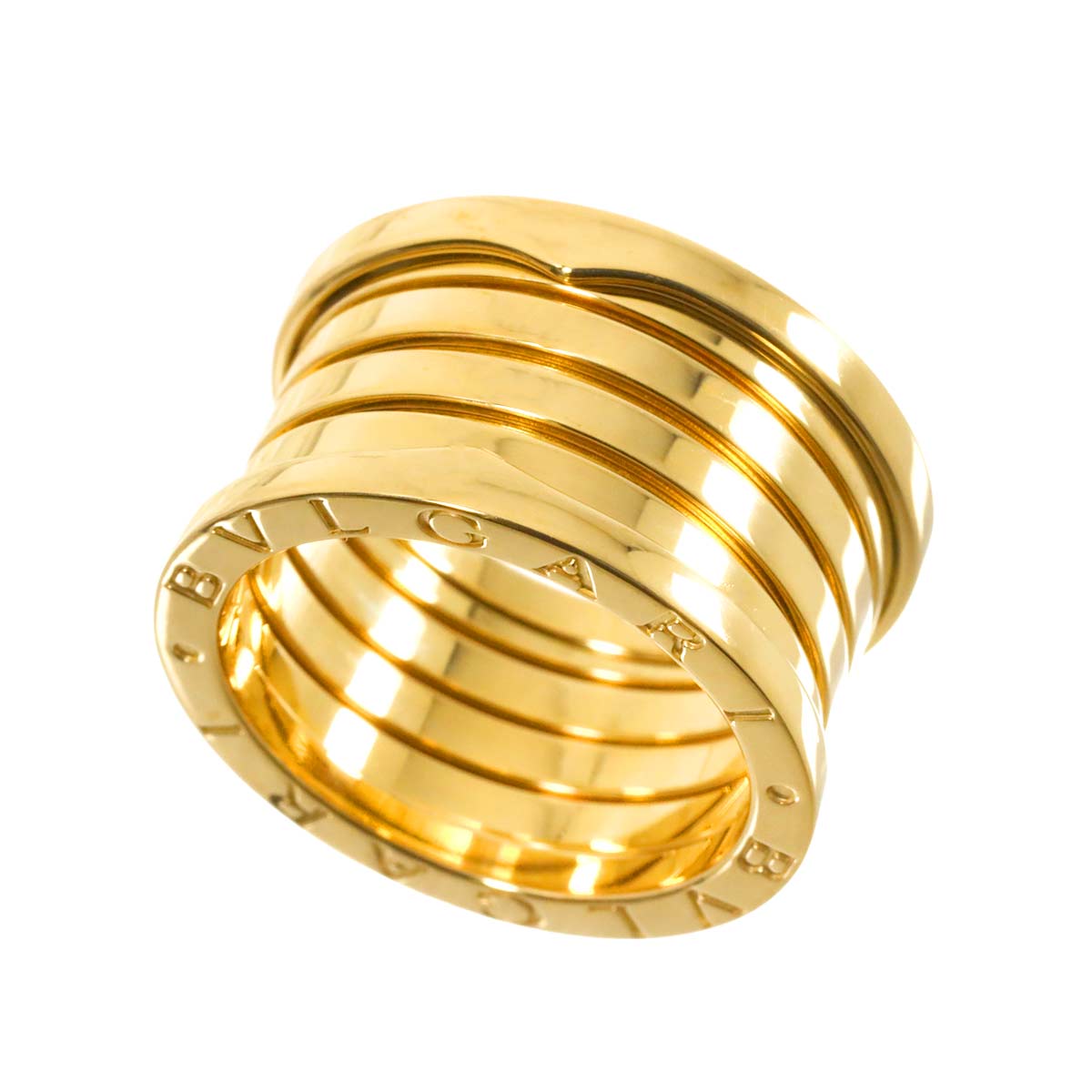 B-ZERO1 5 Band Ring 18K YG 750 Size54 6.25-6.5(US)