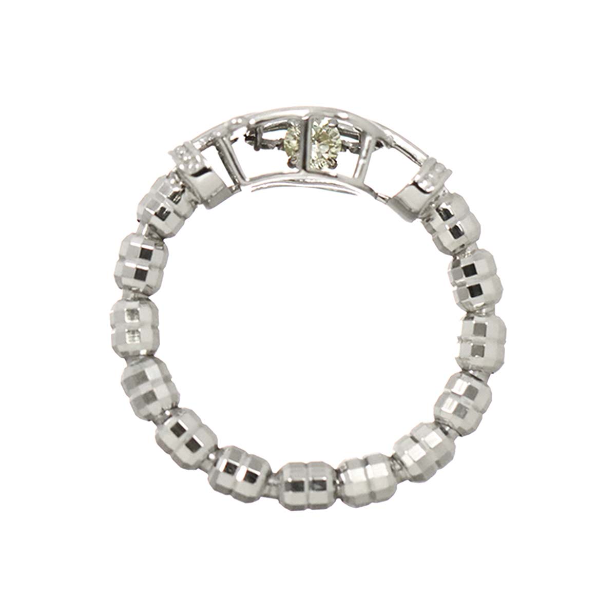 Diamond 0.10ct Ring Pt Platinum Free size