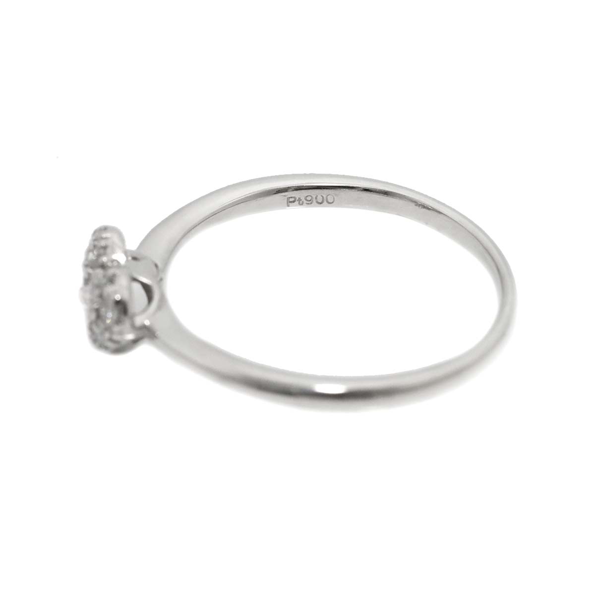 Diamond 0.15ct Ring Pt Platinum size6.75-7.25(US)