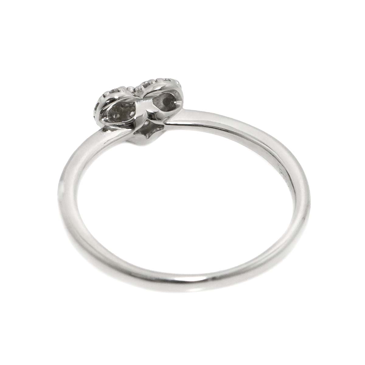 Diamond 0.15ct Ring Pt Platinum size6.75-7.25(US)