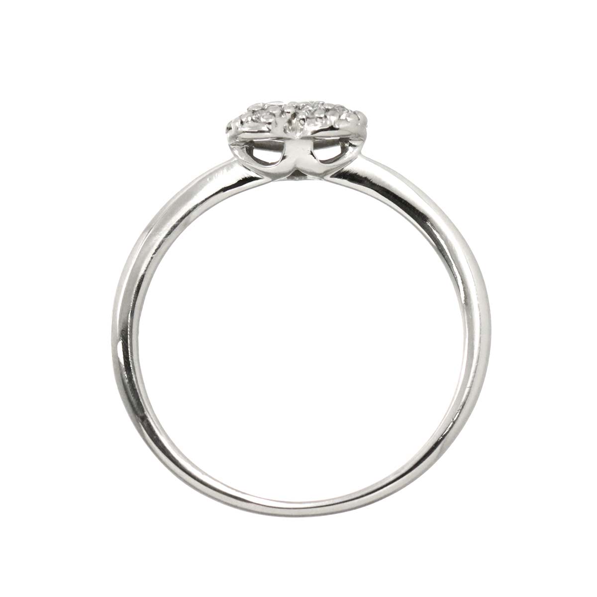 Diamond 0.15ct Ring Pt Platinum size6.75-7.25(US)