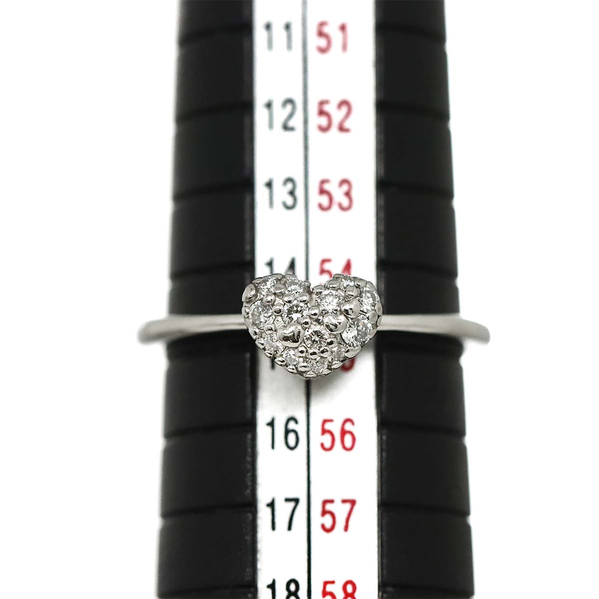 Diamond 0.15ct Ring Pt Platinum size6.75-7.25(US)