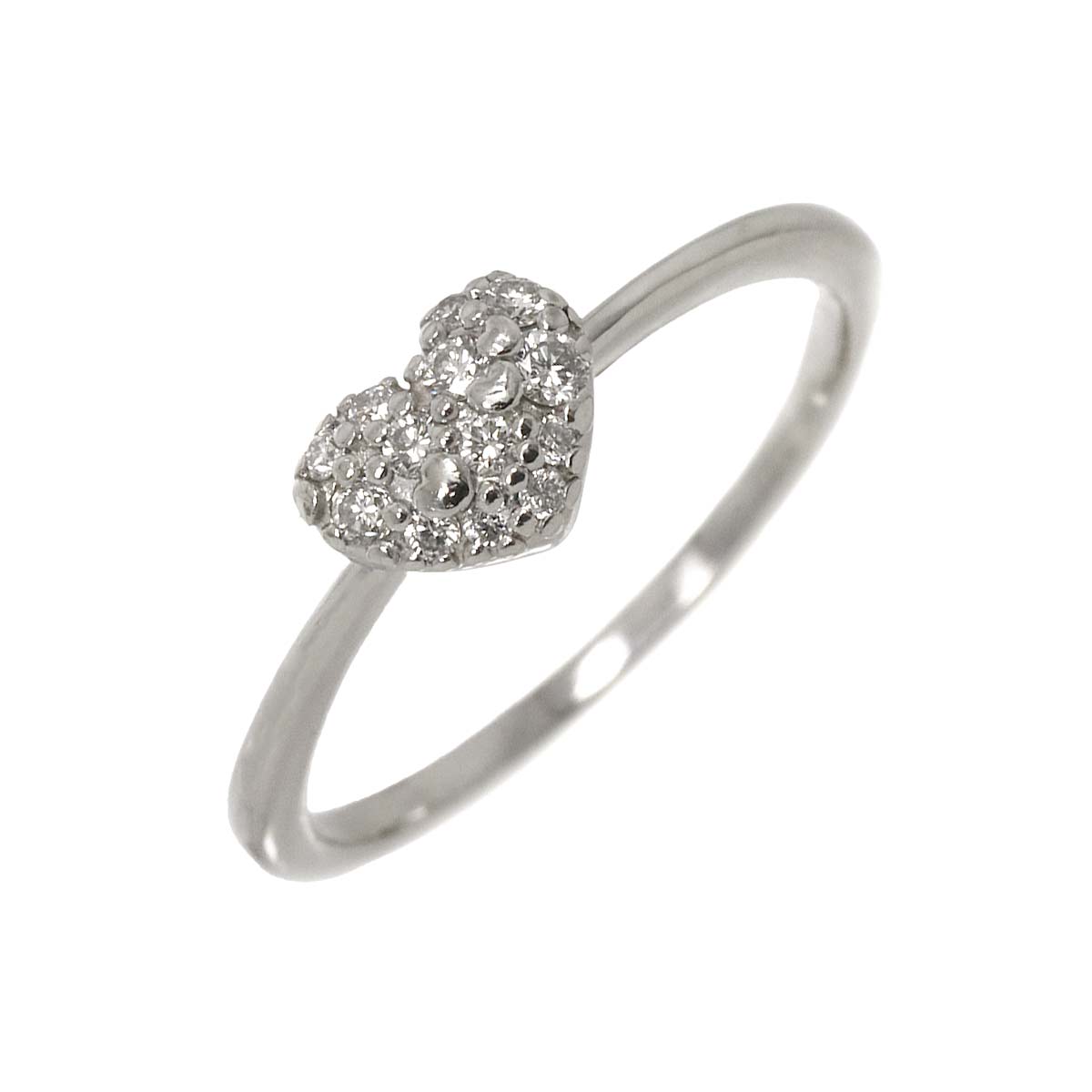 Diamond 0.15ct Ring Pt Platinum size6.75-7.25(US)