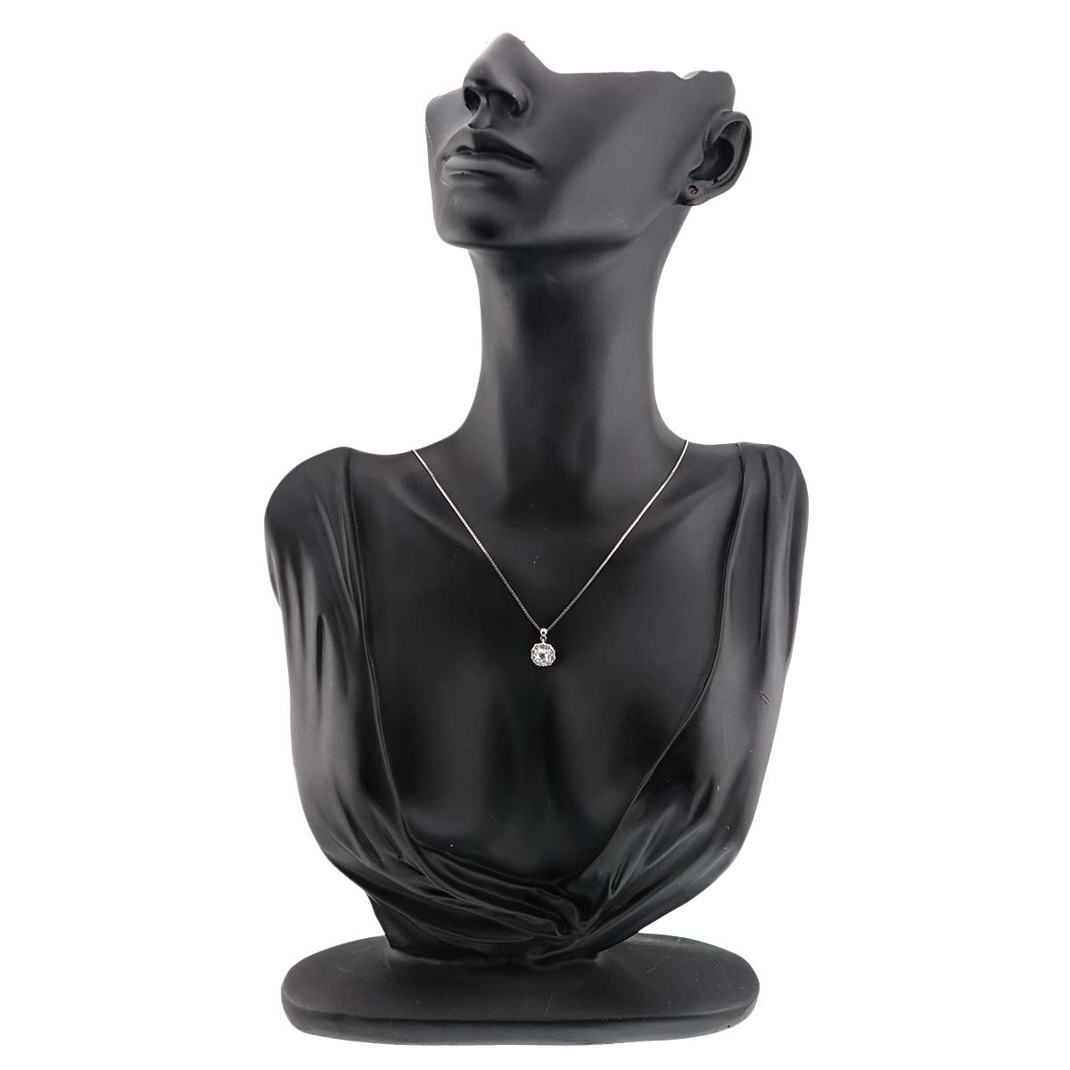 Diamond 0.28ct/0.23ct Necklace Pt Platinum