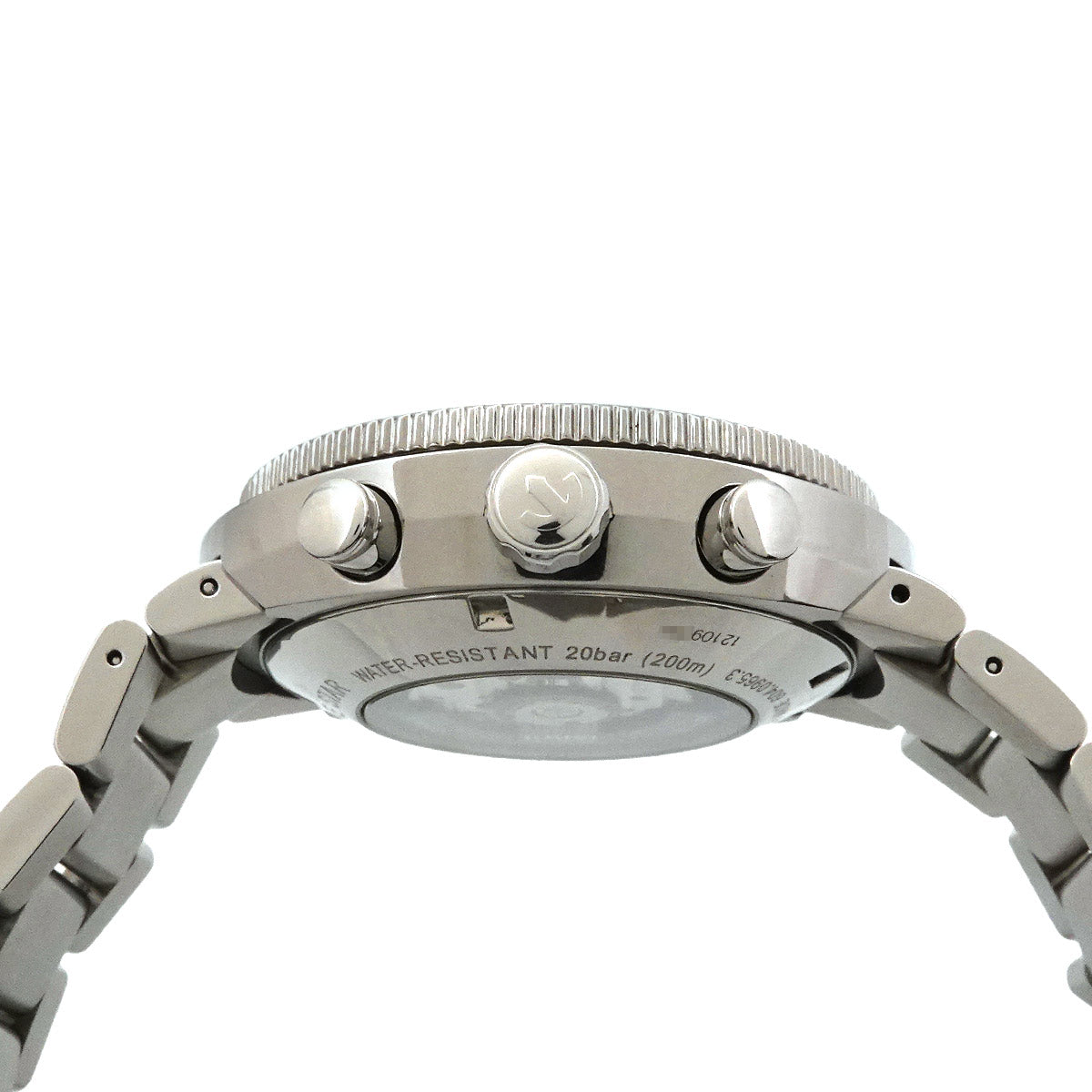 D-STAR 604 0965 3 Chronograph Automatic Gray Dial Men's Watch