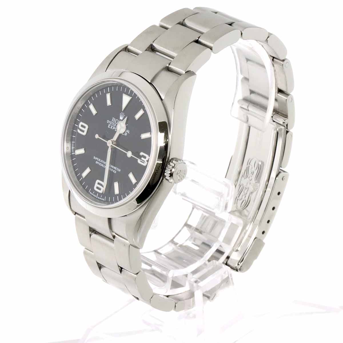 Explorer 1 114270 Serial V Automatic Black Dial Mens Watch