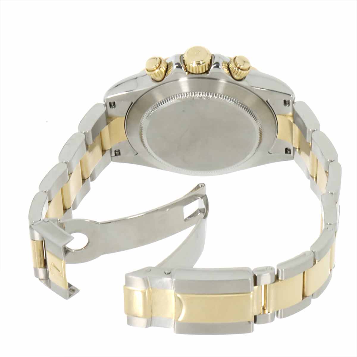 Daytona 116523NG Serial Y 750 YG White Shell Dial Mens Watch