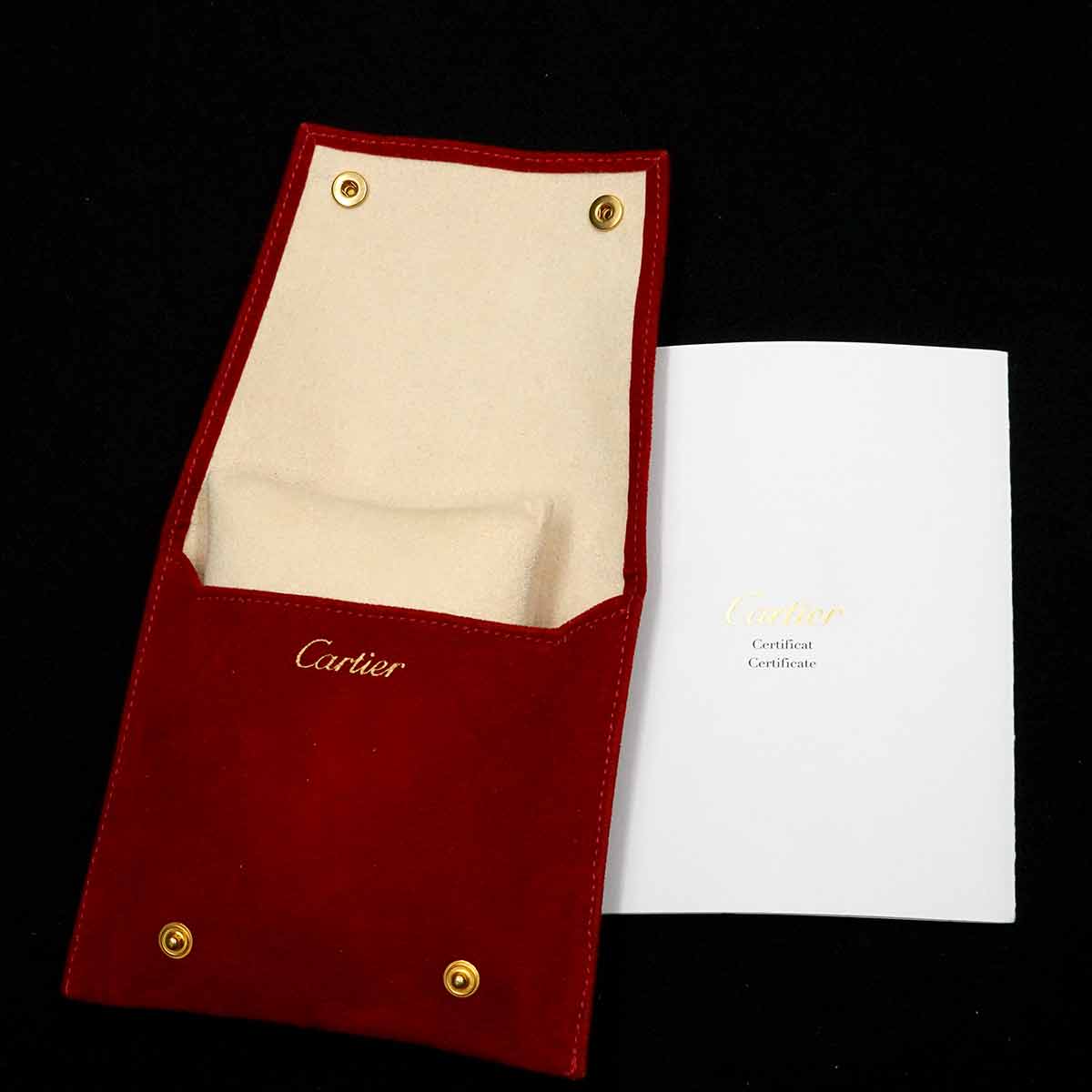 Panthere SM W4PN0007 Diamond Bezel Quartz Silver Dial Ladies