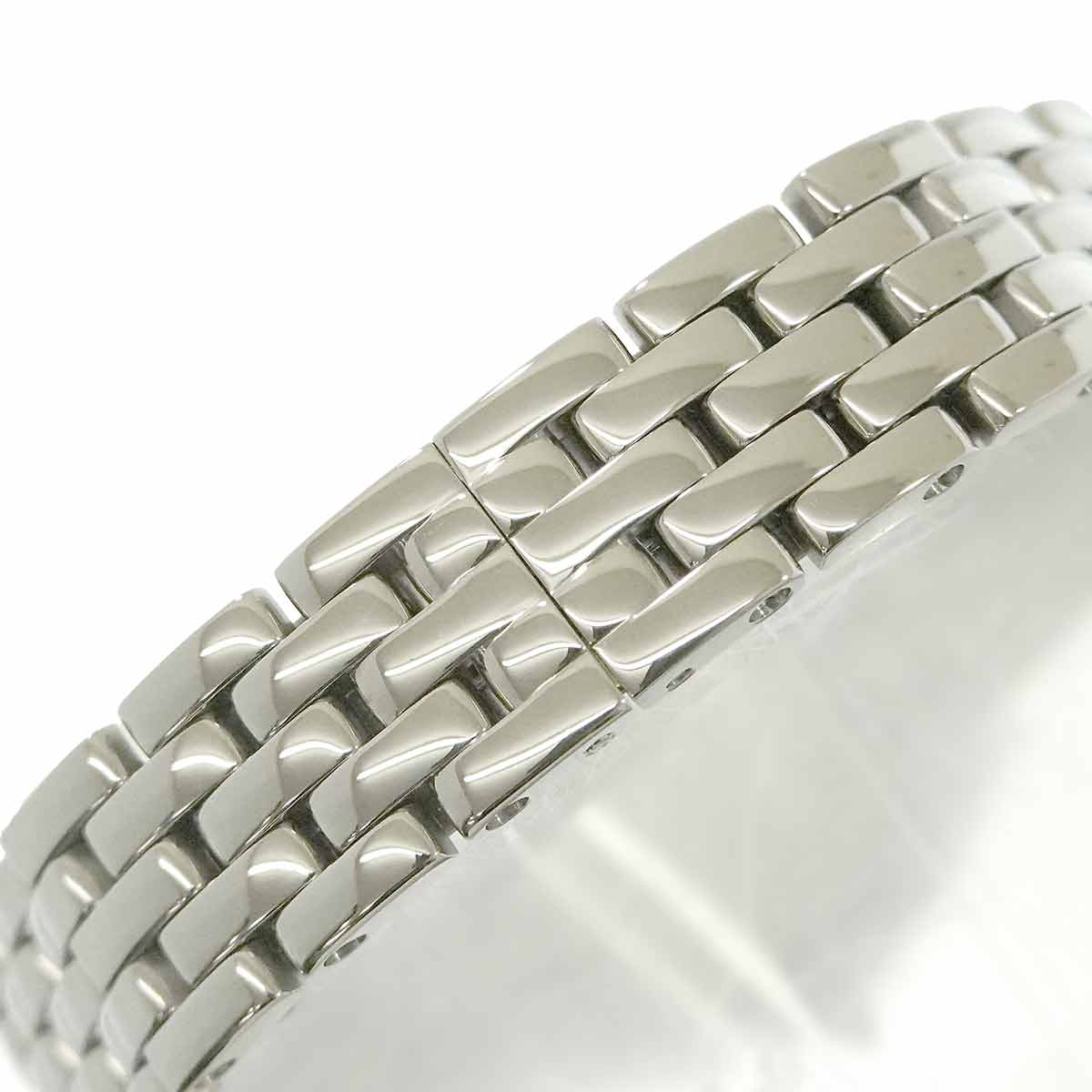 Panthere SM W4PN0007 Diamond Bezel Quartz Silver Dial Ladies