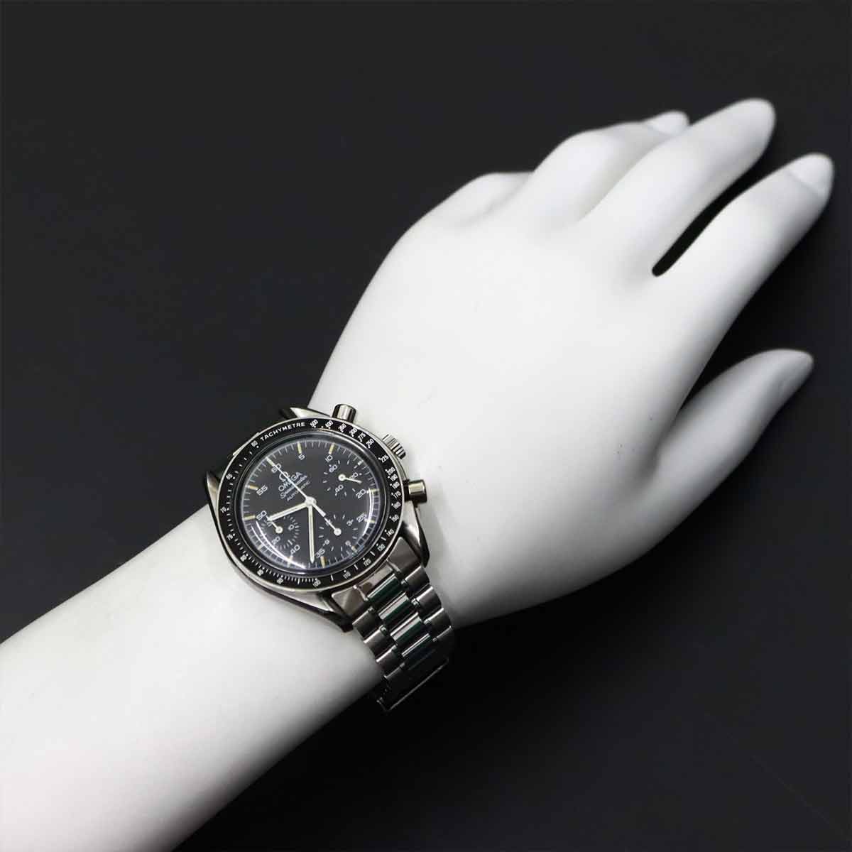 Speedmaster Chronograph 3510.50 Automatic Black Dial Mens Watch