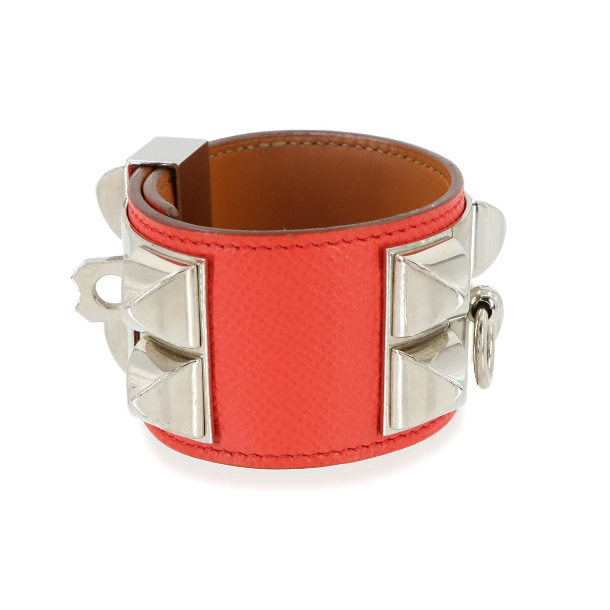 Collier De Chien Bangle Veau Epsom Rose jaipur Bracelet