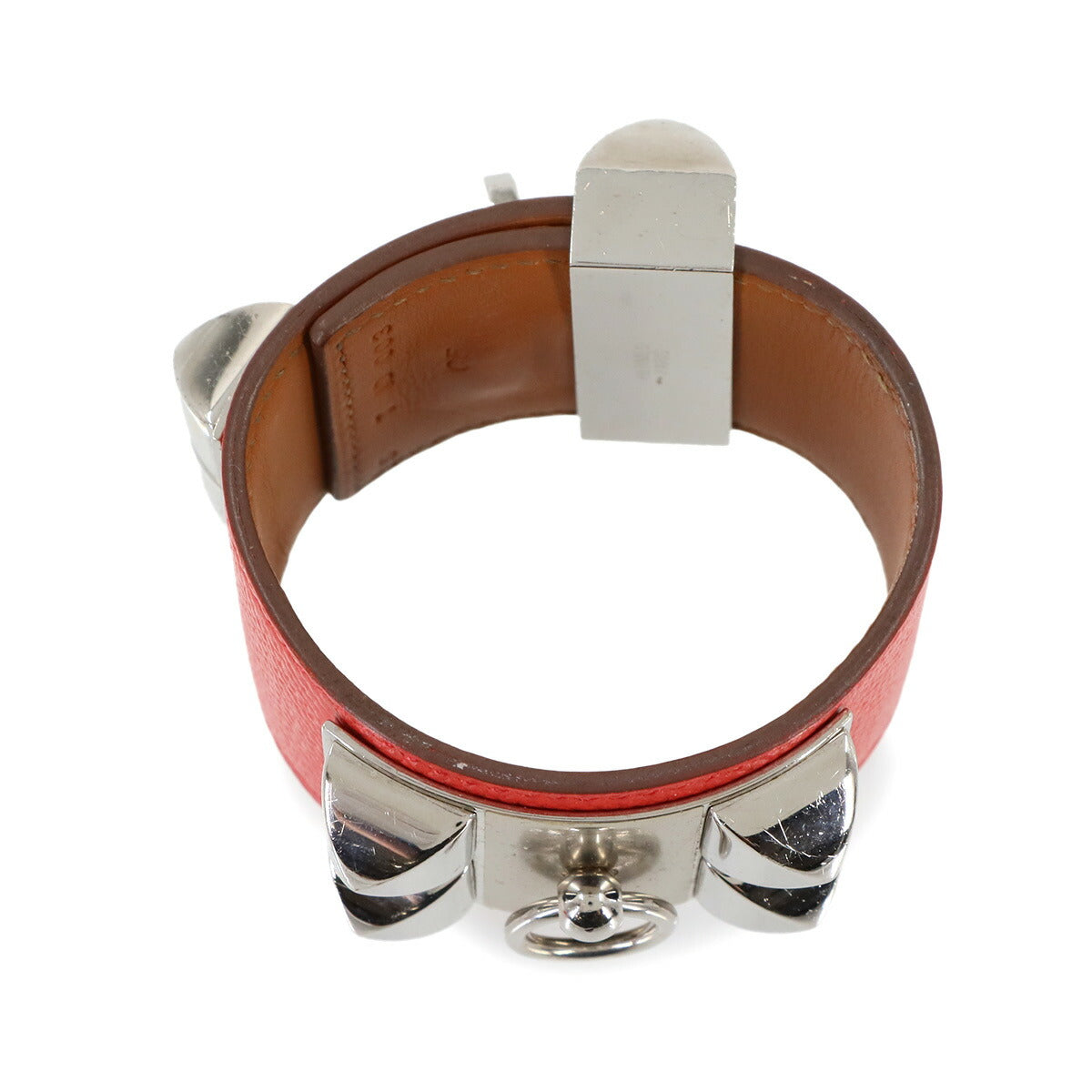 Collier De Chien Bangle Veau Epsom Rose jaipur Bracelet