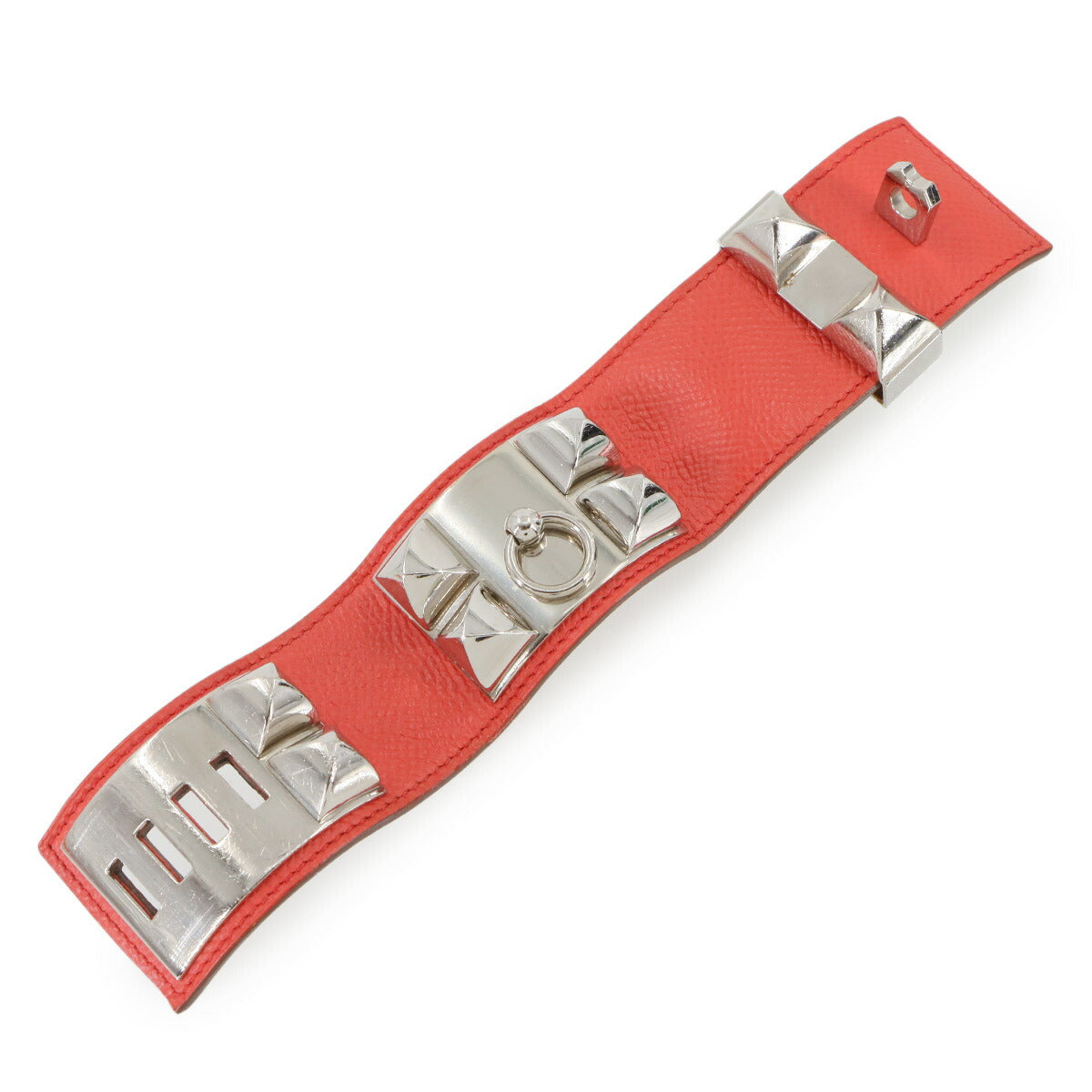 Collier De Chien Bangle Veau Epsom Rose jaipur Bracelet