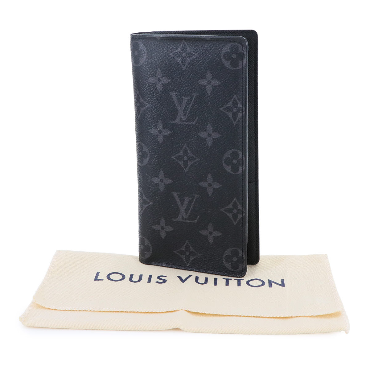Monogram Eclipse Brazza Wallet Long M61697