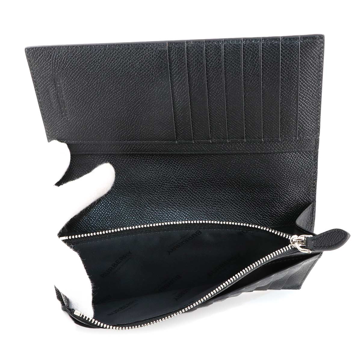 TB Logos Long Wallet Leather Black 8062692
