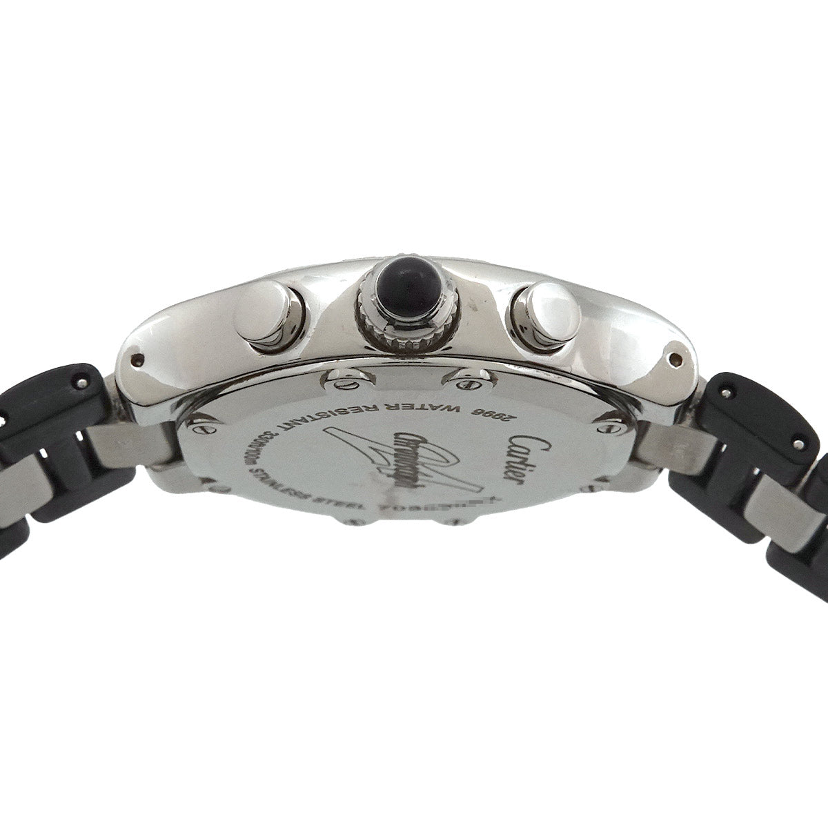 Must 21 Chronoscaph W10198U2 Quartz Black Dial Ladies Watch