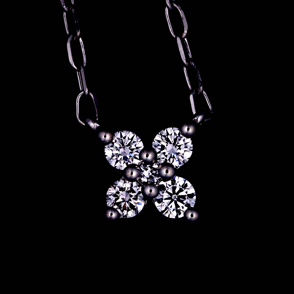 Diamond Necklace Pt Platinum