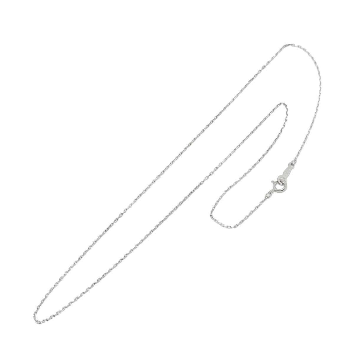 Chain Necklace 18K White Gold 750