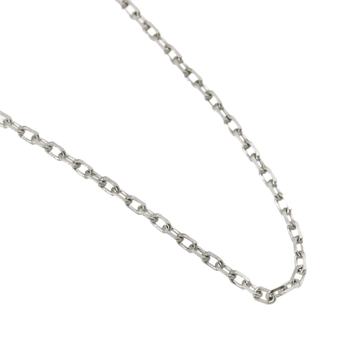 Chain Necklace 18K White Gold 750