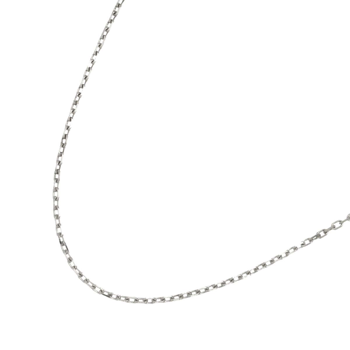 Chain Necklace 18K White Gold 750
