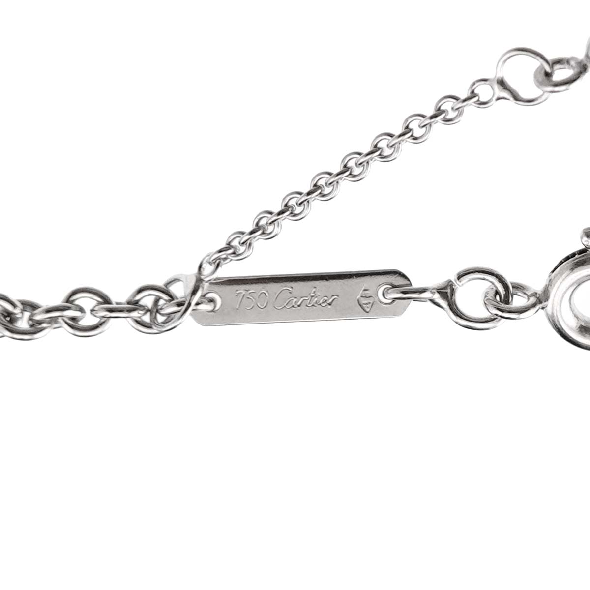 Forsa Chain Necklace 18K WG 750
