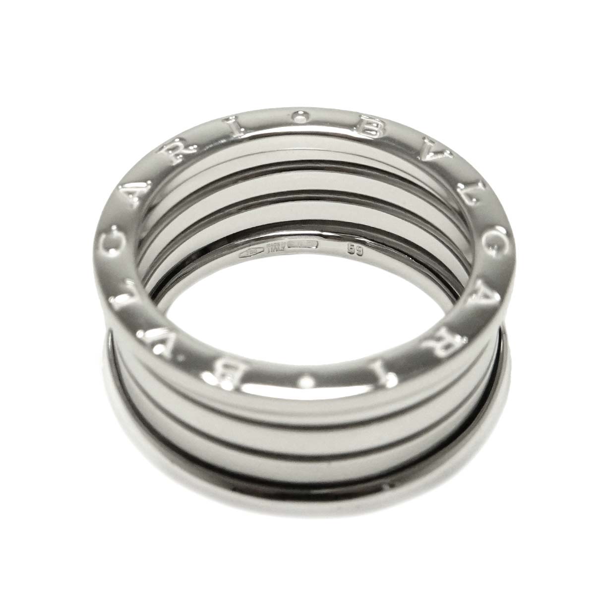 B-ZERO1 4Band Ring 18K White Gold 750 Size59 8.25(US)