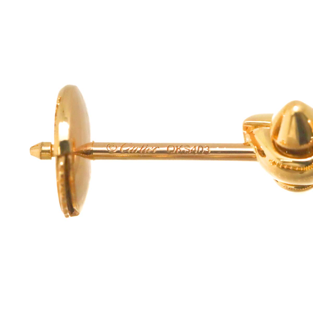 CLASH DE Earring Pierced 18K PG 750