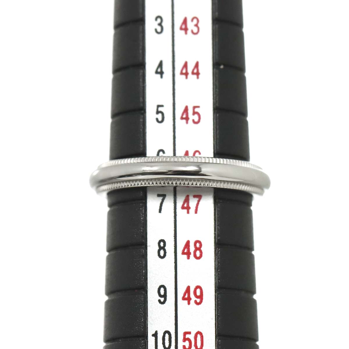 Milgrain Band Ring Pt Platinum Size3.75-4(US)