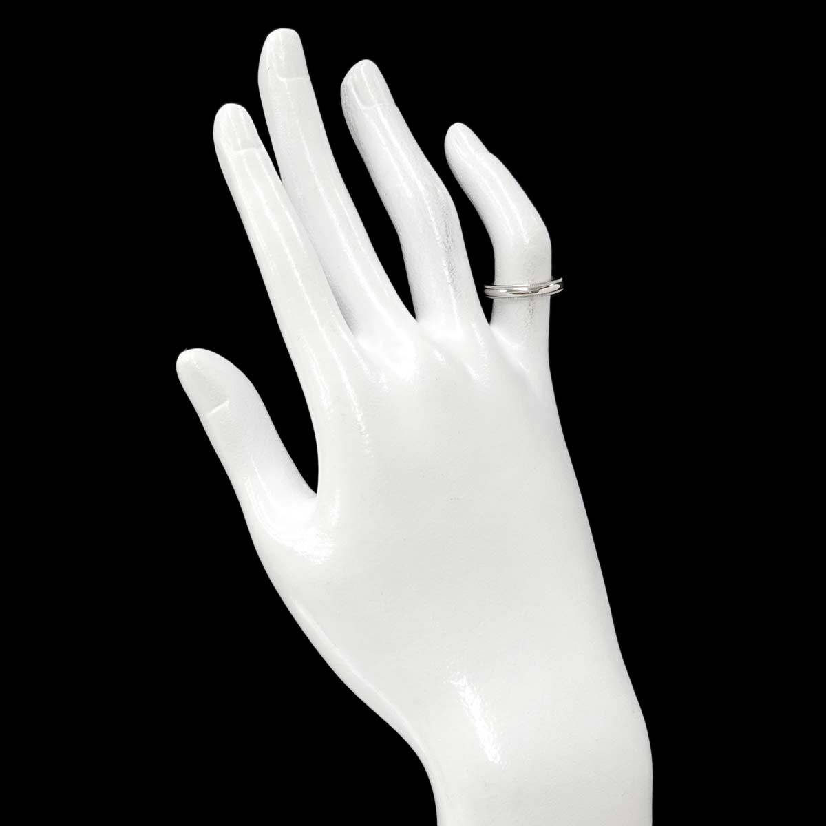 Milgrain Band Ring Pt Platinum Size3.75-4(US)