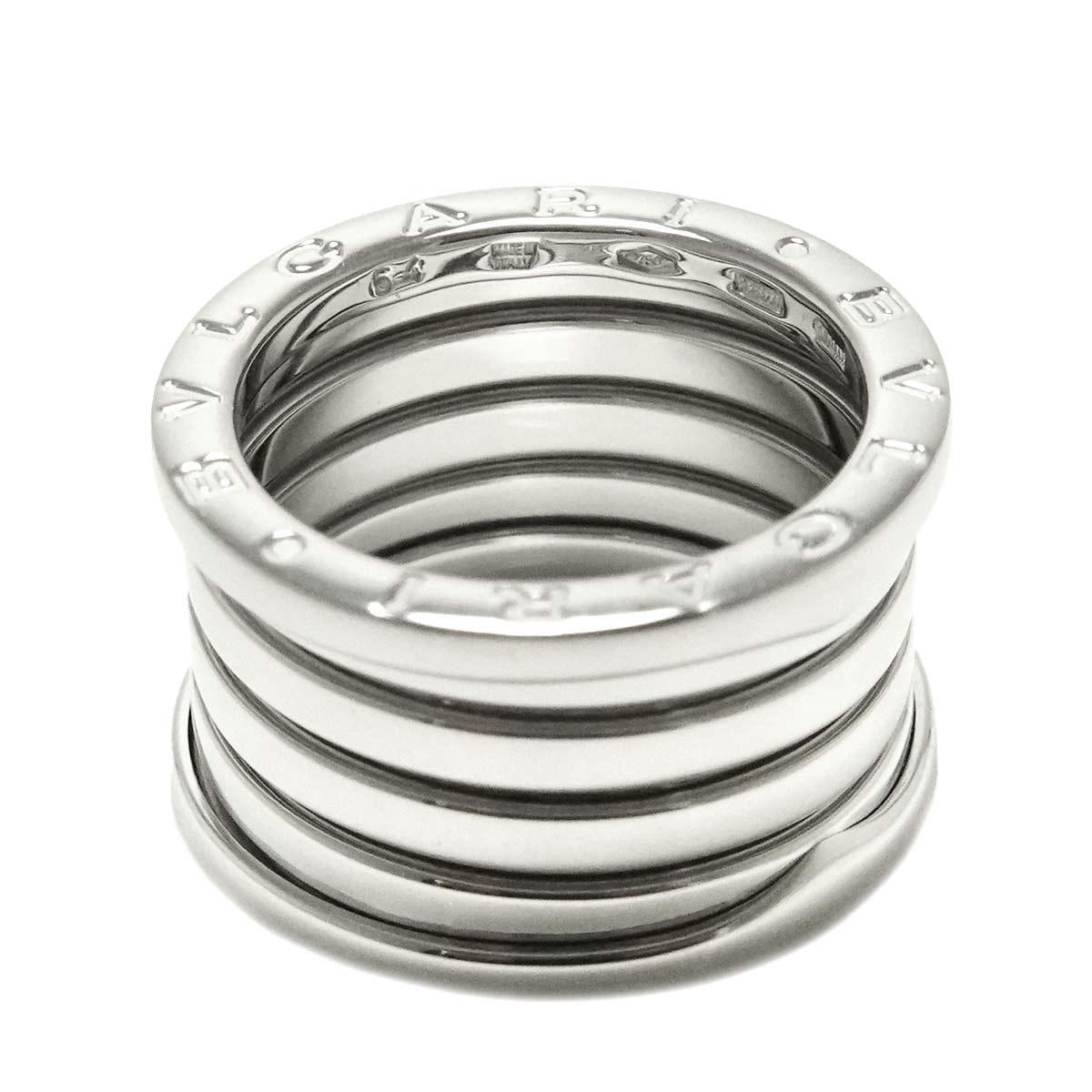B-ZERO1 5Band Ring 18K White Gold 750 Size54 6.25-6.5(US)