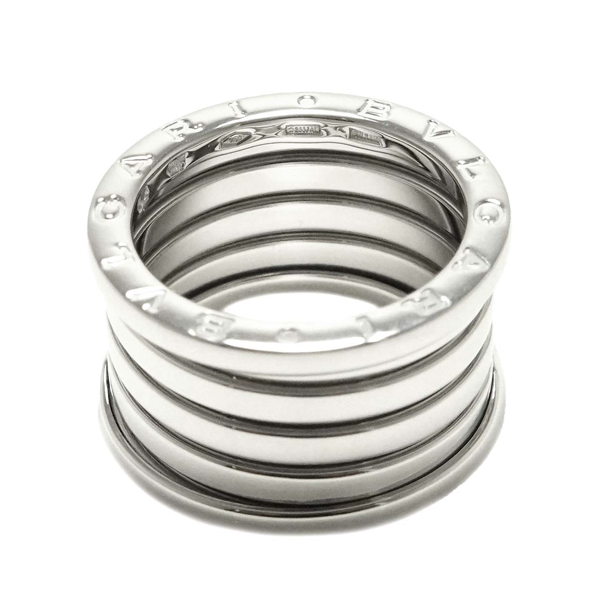 B-ZERO1 5Band Ring 18K White Gold 750 Size54 6.25-6.5(US)