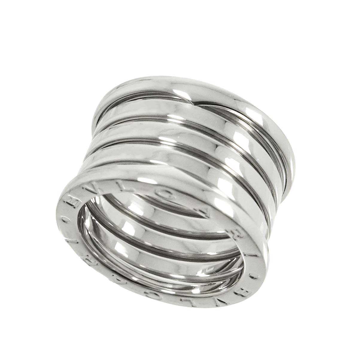 B-ZERO1 5Band Ring 18K White Gold 750 Size54 6.25-6.5(US)