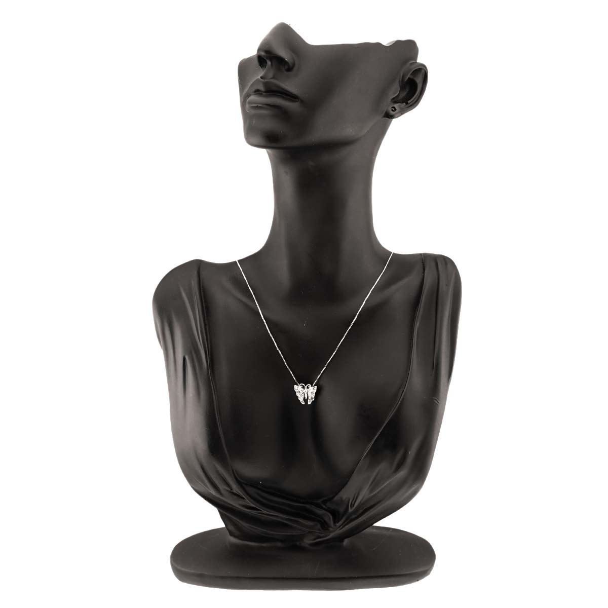 Diamond 0.27ct Necklace 18K WG White Gold 750