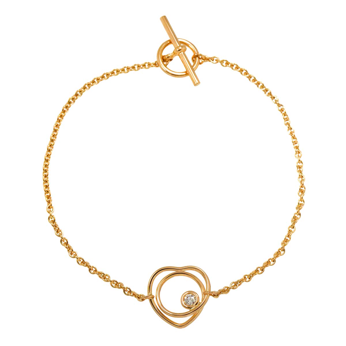 Diamond Bracelet SH 18K PG 750