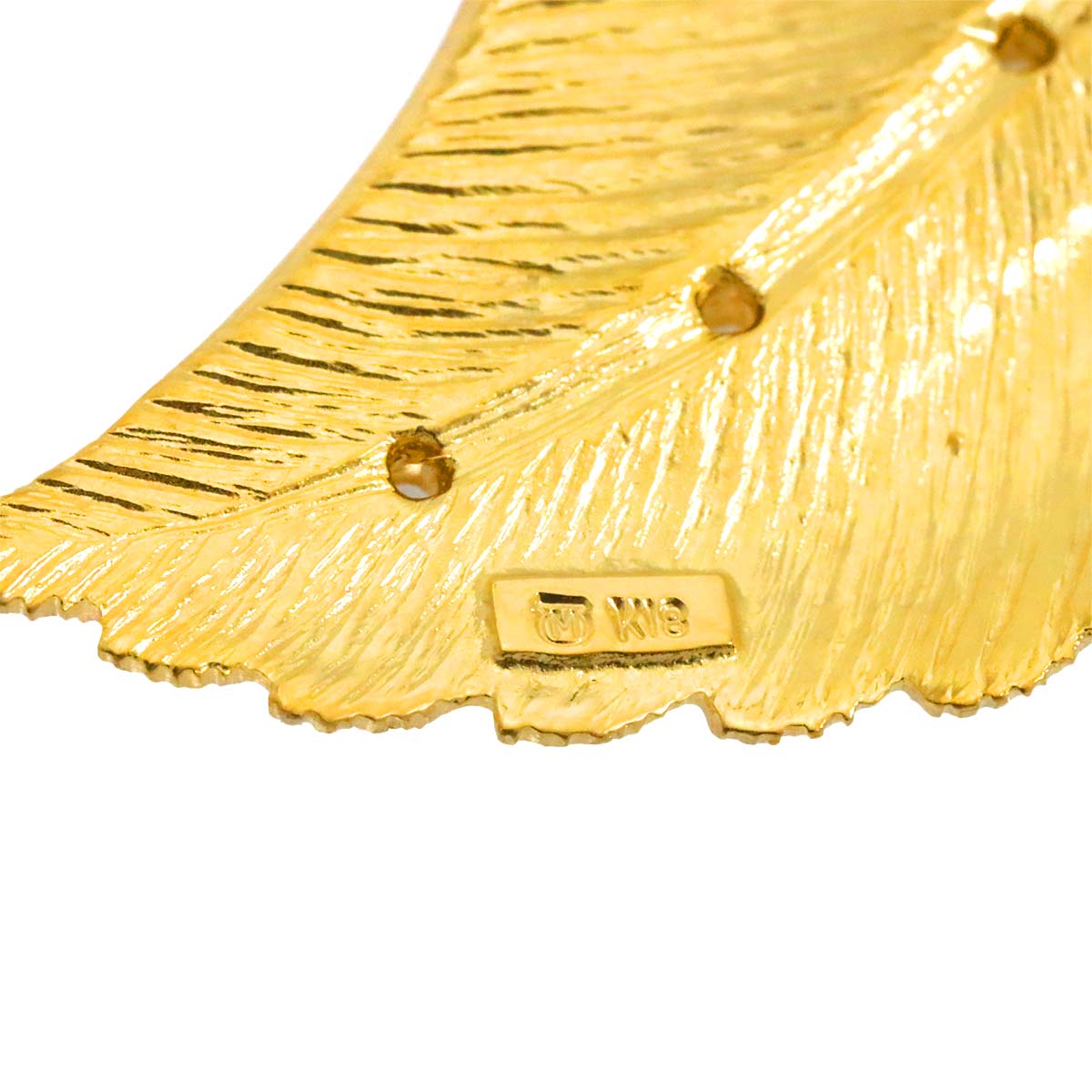 Akoya Pearl 5.3-3.6mm Diamond Pendant Top 18K YG 750