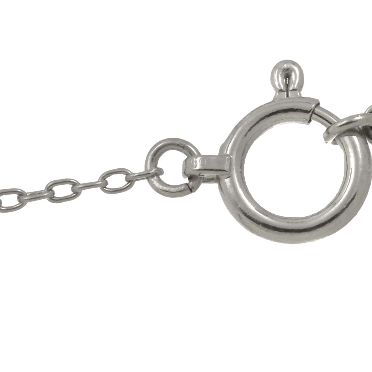 Solitaire Diamond Necklace Platinum