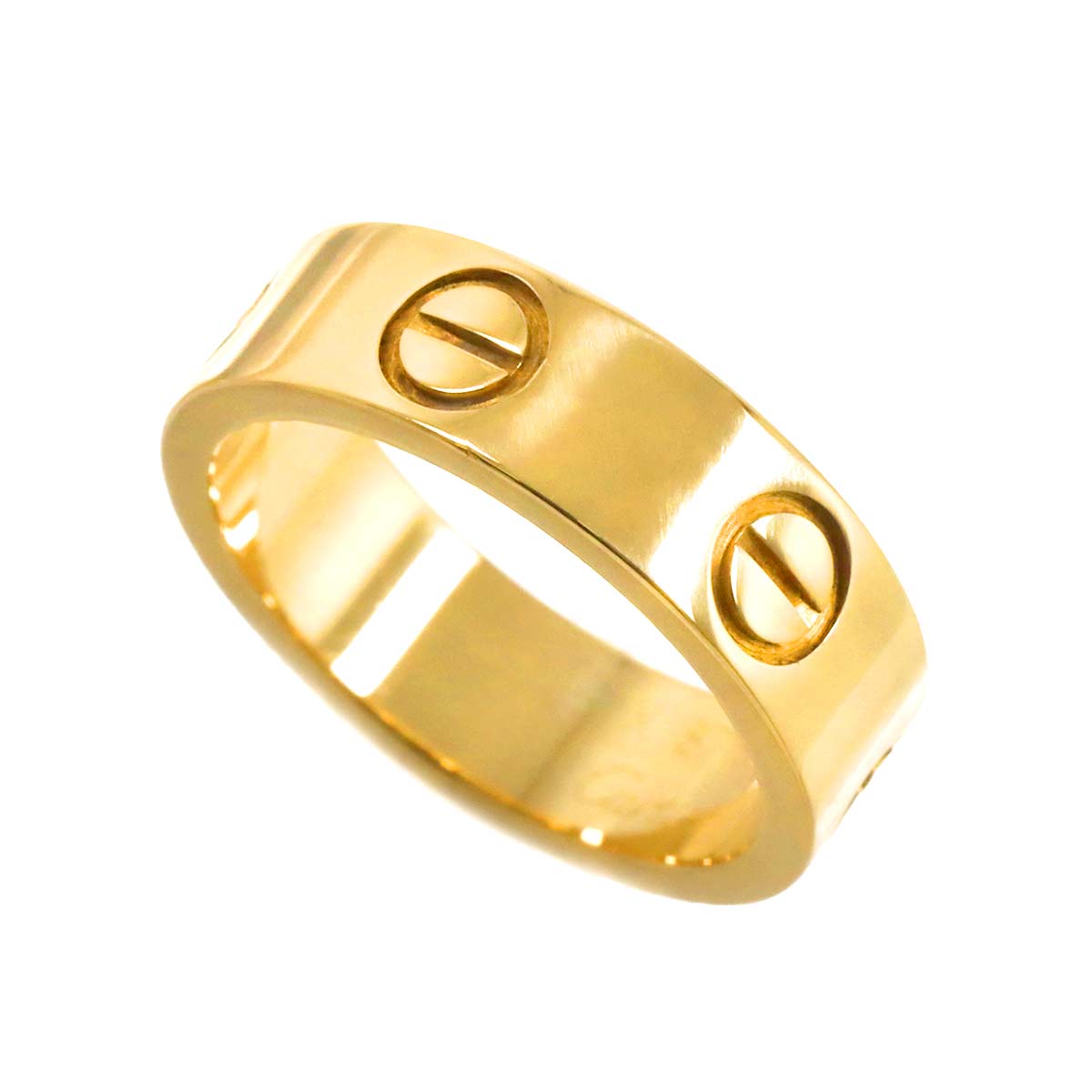 Love Ring 18K YG Yellow Gold 750 size48 4(US)
