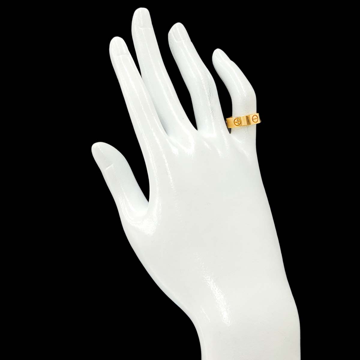 Love Ring 18K YG Yellow Gold 750 size48 4(US)