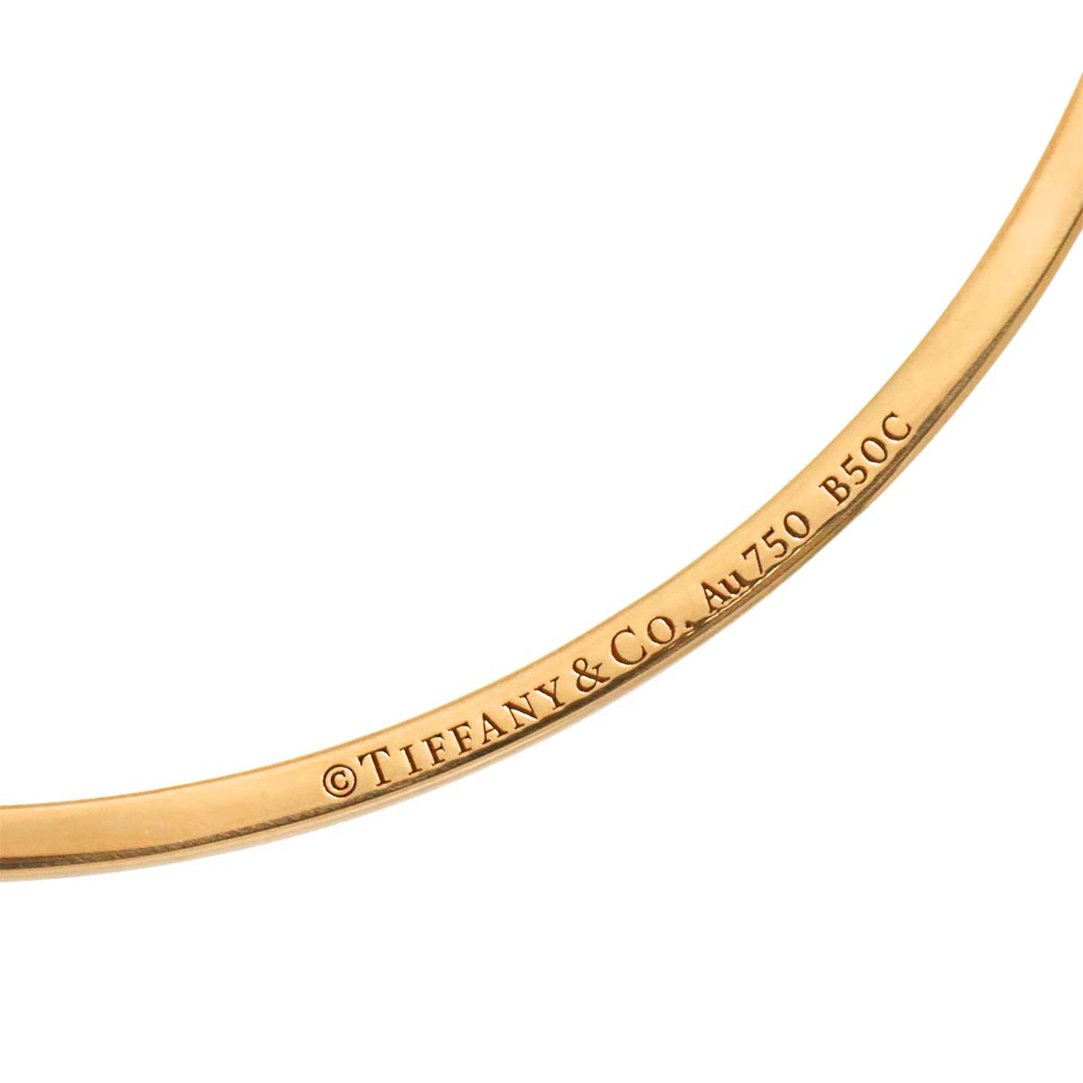 T Smile SM Diamond Necklace 18K Pink Gold 750