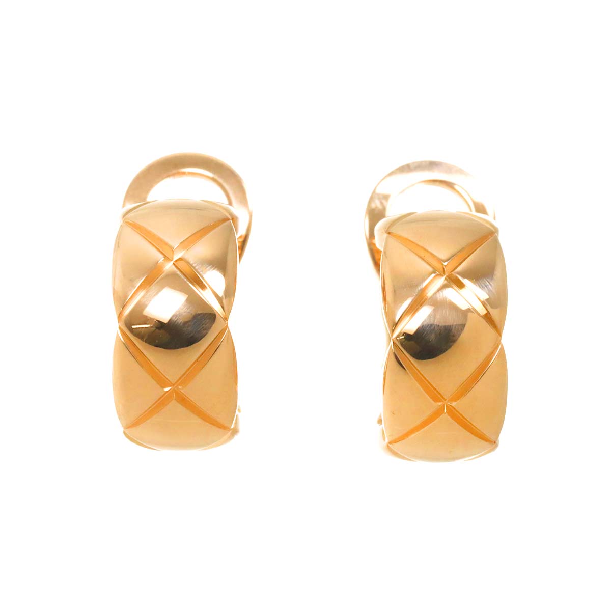 Coco Crush Earrings Pierced 18K PG 750