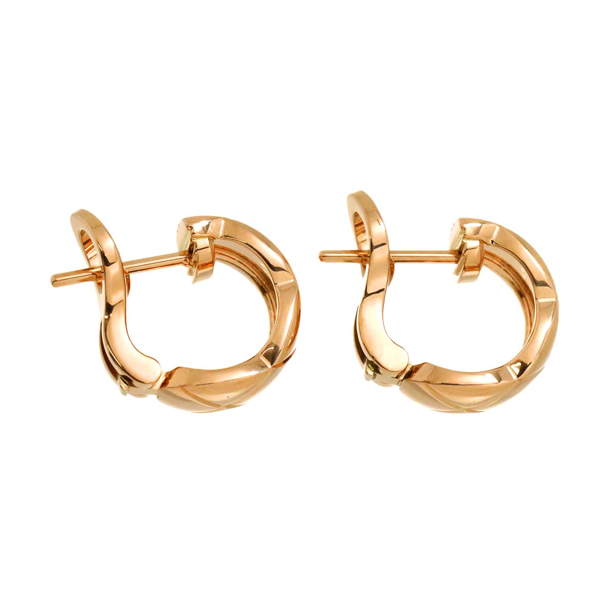 Coco Crush Earrings Pierced 18K PG 750