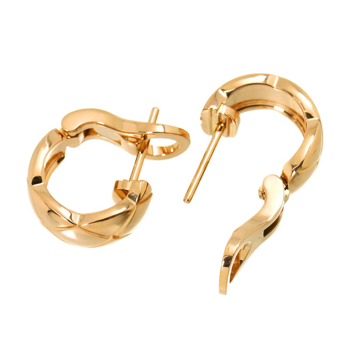 Coco Crush Earrings Pierced 18K PG 750