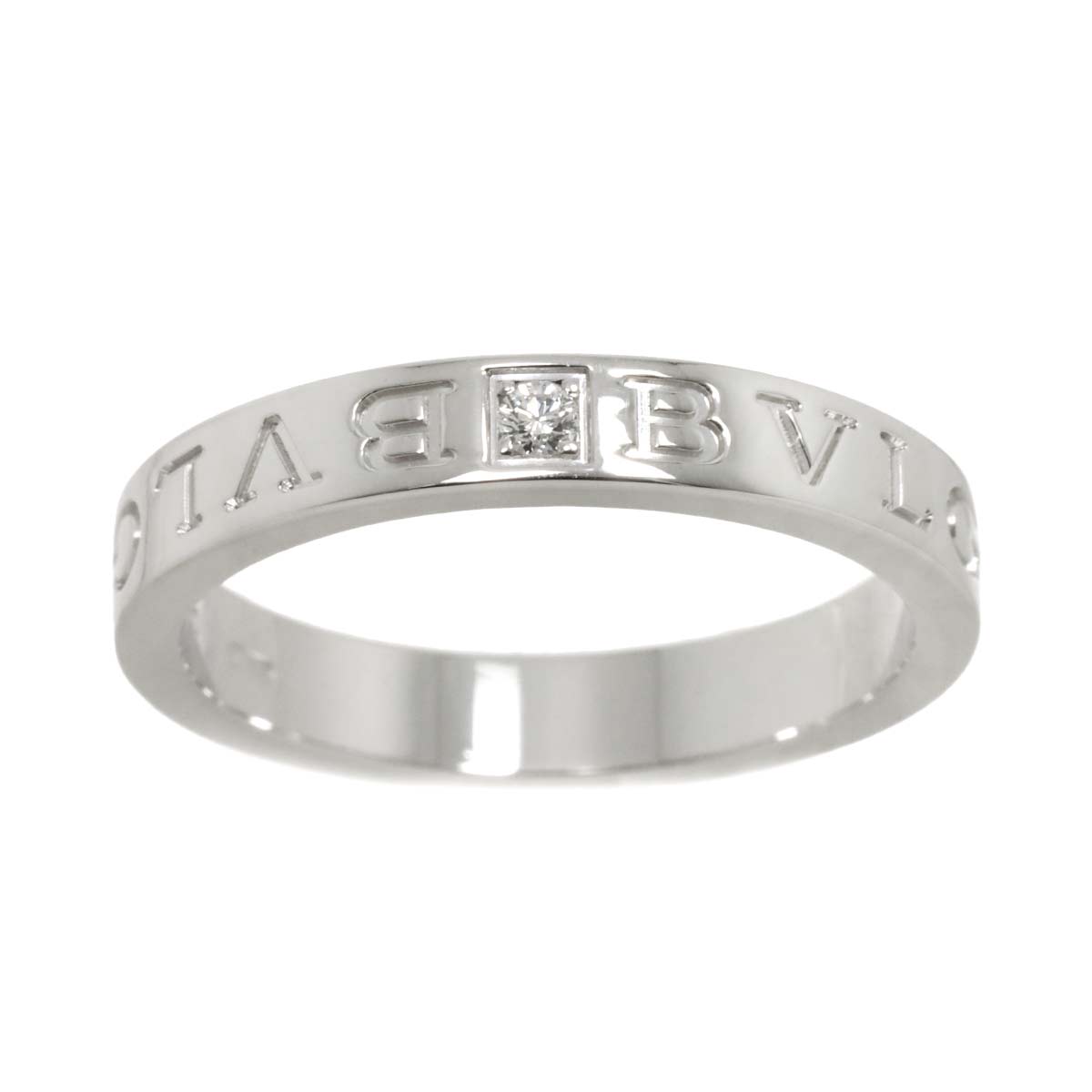 B-ZERO1 Diamond 1P Ring 18K WG 750 size10.25(US)