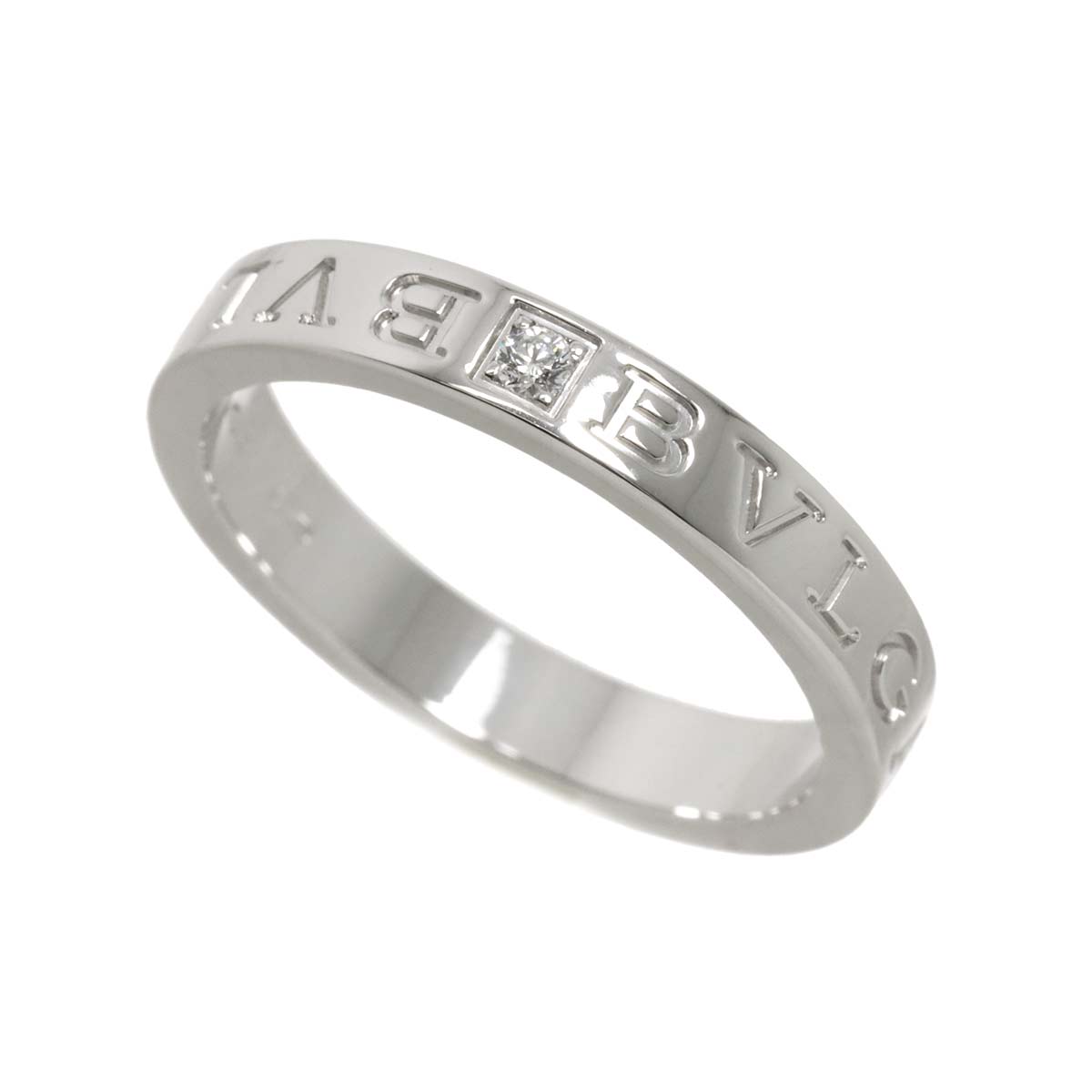 B-ZERO1 Diamond 1P Ring 18K WG 750 size10.25(US)