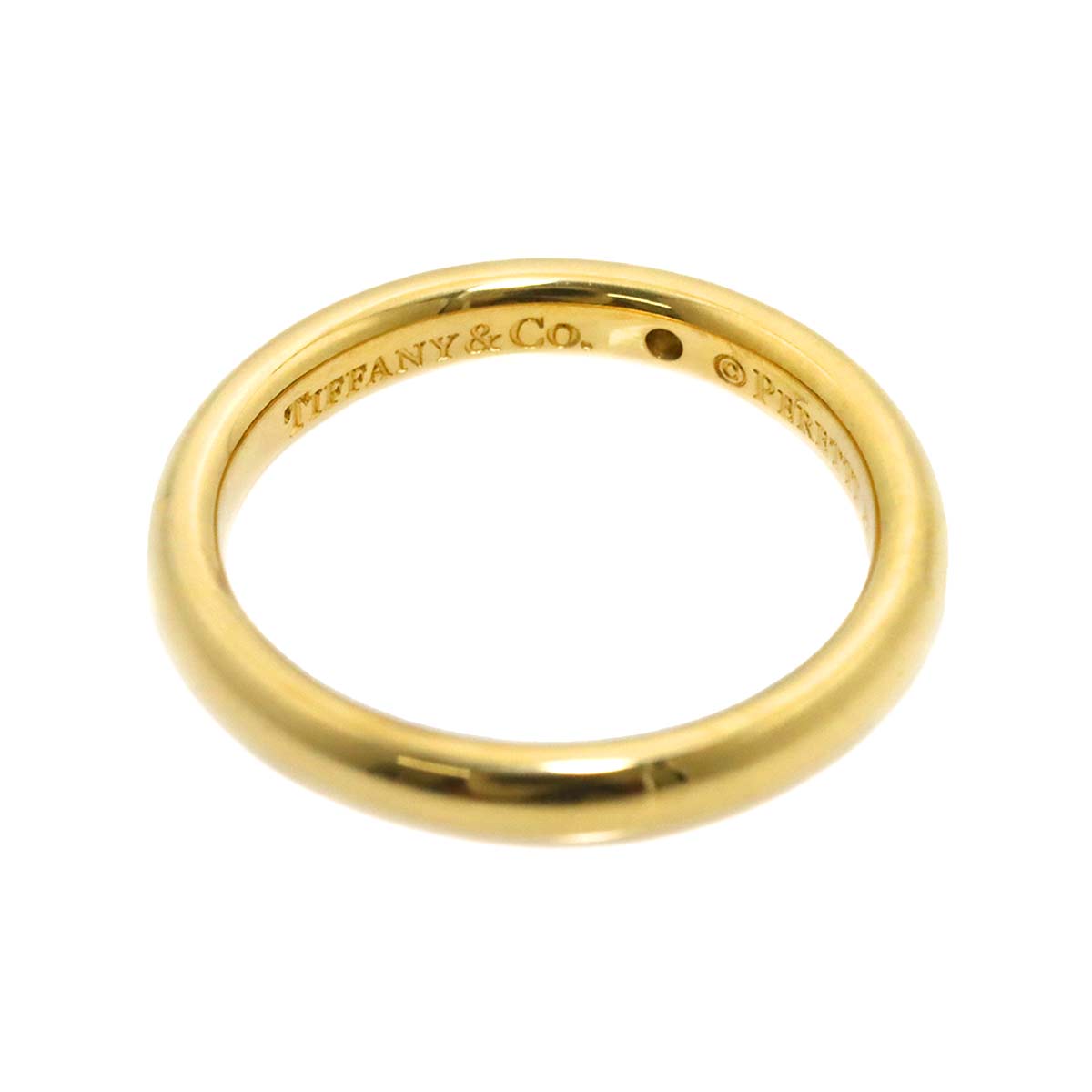 Stacking Diamond 1P Ring 18K Yellow Gold 750 Size5.25(US)