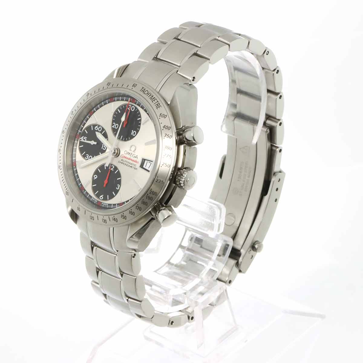 Speedmaster Date 3211 31 Automatic Silver Dial Mens