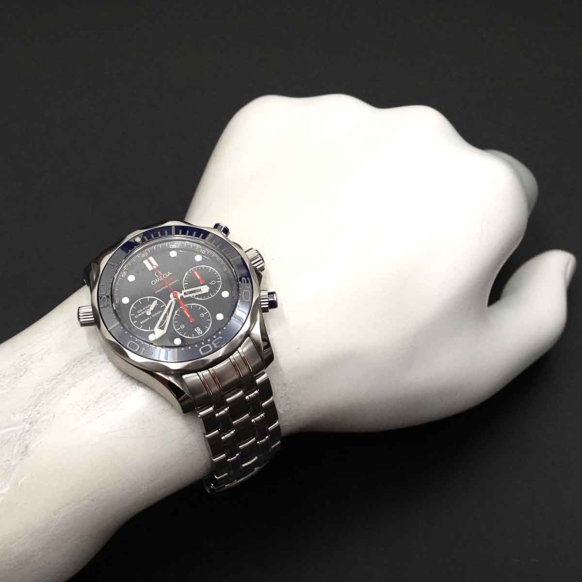 Seamaster 300 Co-Axial 212 30 44 50 03 001 Blue Dial Watch