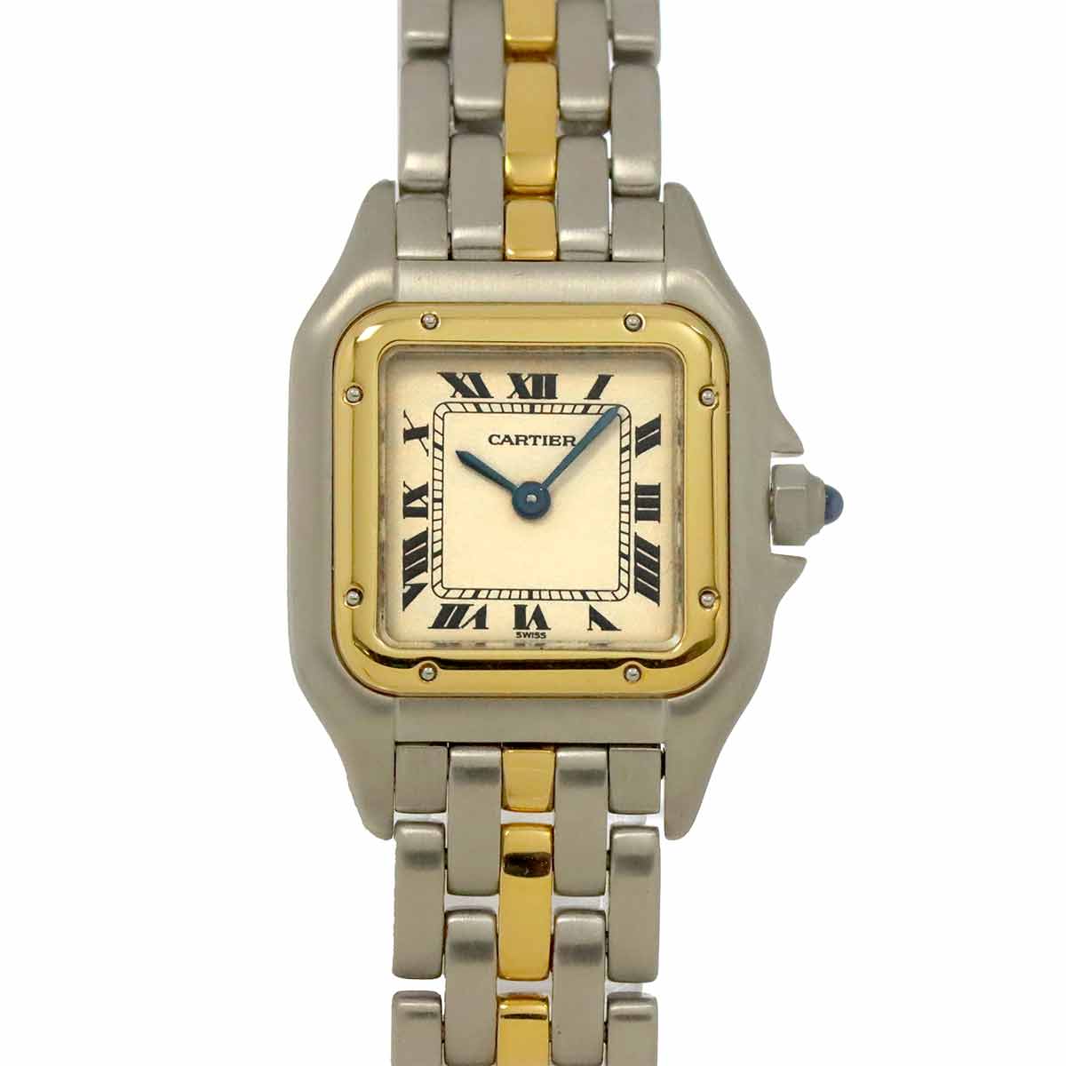 Panthere one Row SM Quartz W25029B5 YG Ladies Watch