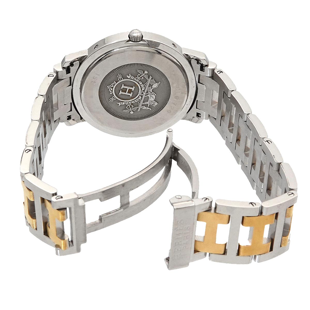 Clipper CL6 720 Quartz Cream Dial Date Mens Watch